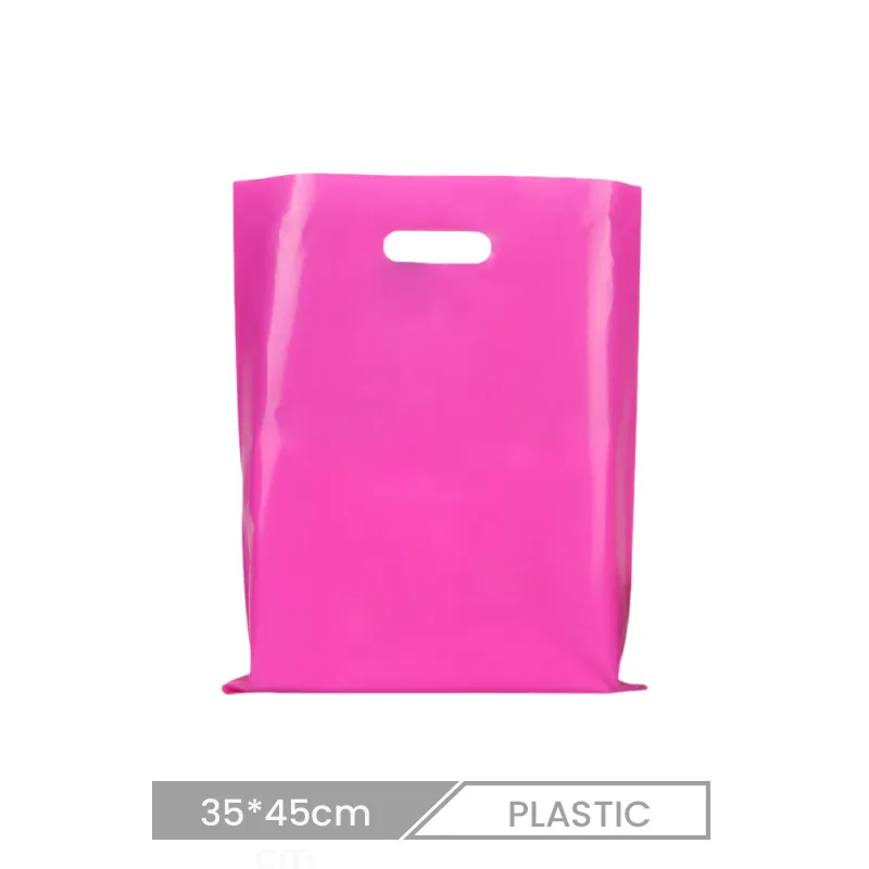 35*45cm Custom Multicolor Blank Plastic Shopping Bag